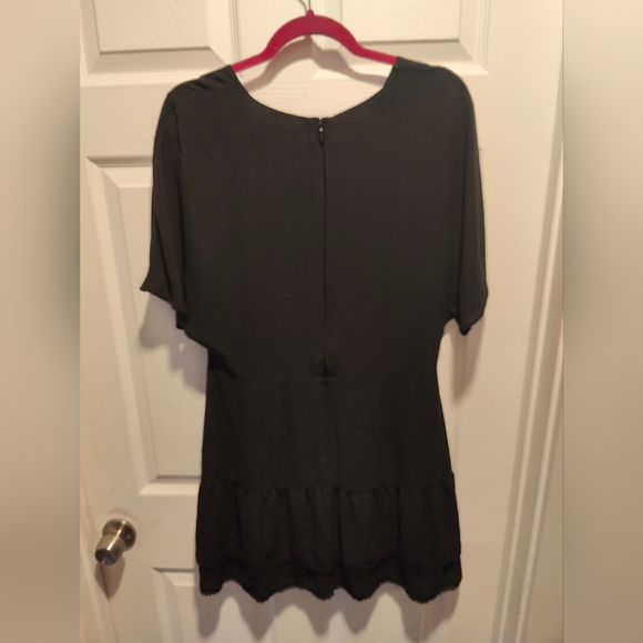 All Saints US sz6 black mini dress - Picture 5 of 11